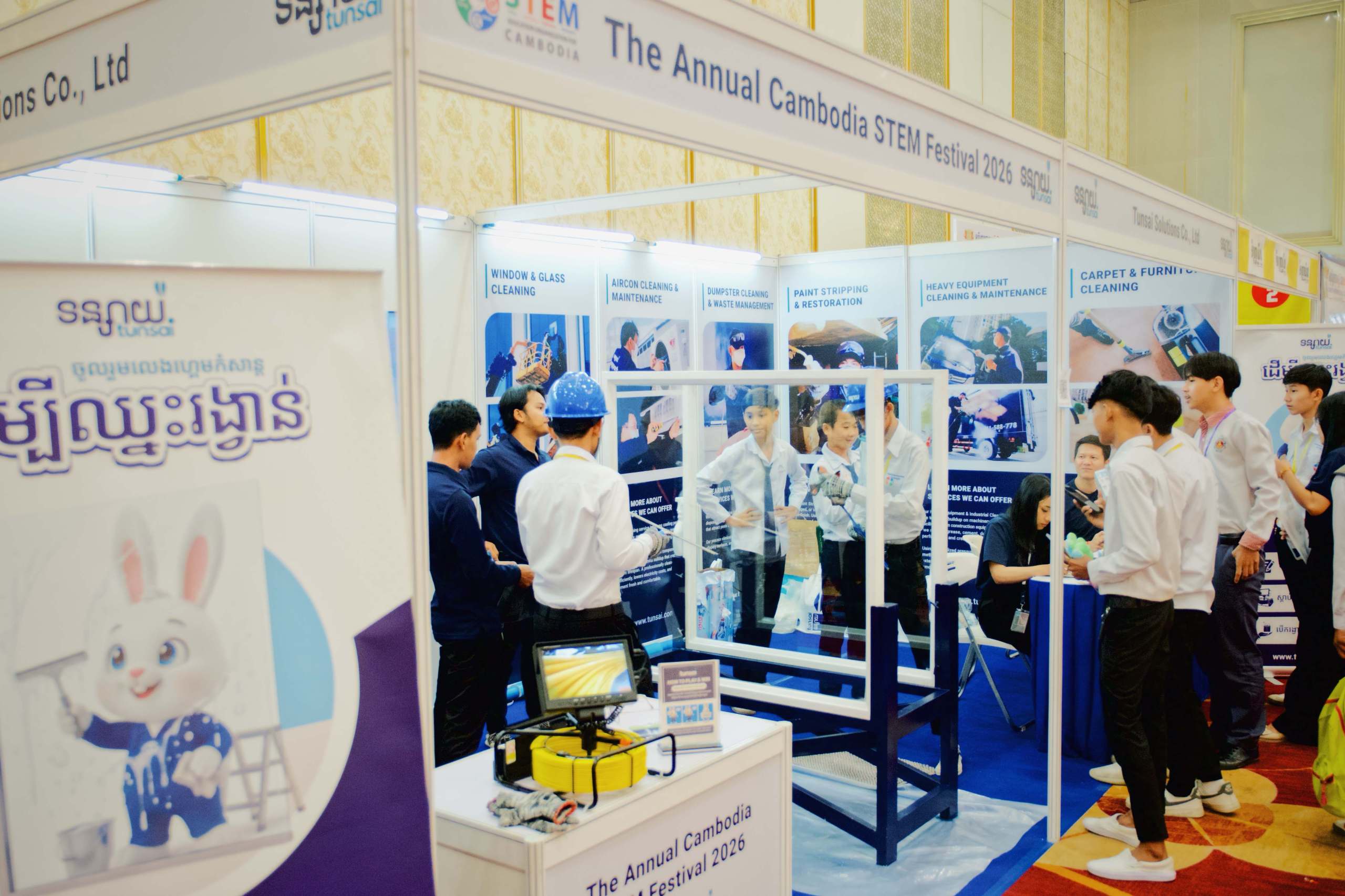 Tunsai at the Cambodia Annual STEM Festival 2026